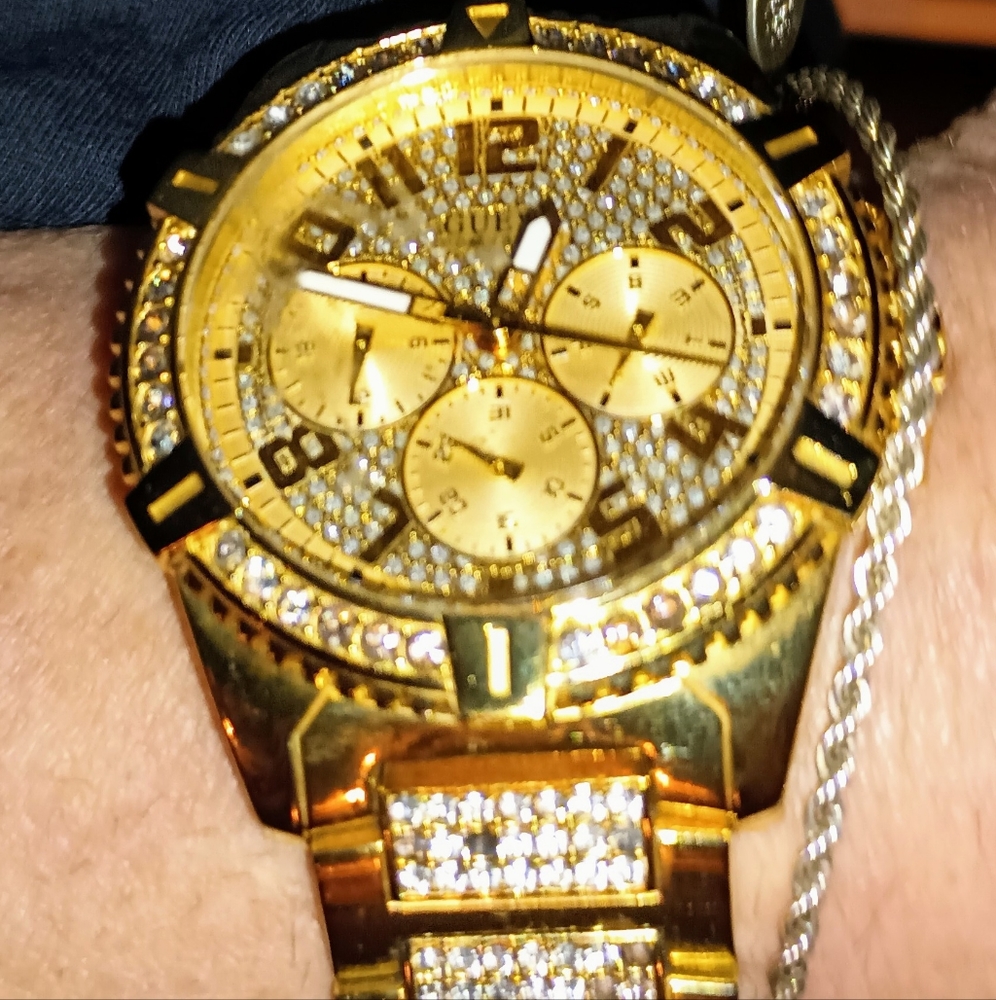 Guess diamond watch Frontier